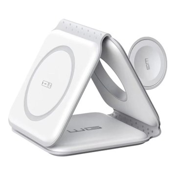 Winner Group - Draadloze opvouwbare 3-in-1 oplader MAXFLEX 22,5W wit