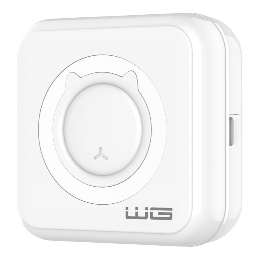 Winner Group - Mini thermische printer 800 mAh wit