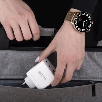 Winner Group - Montre connectée AirFlex 2 Elegance 280 mAh IP68 doré