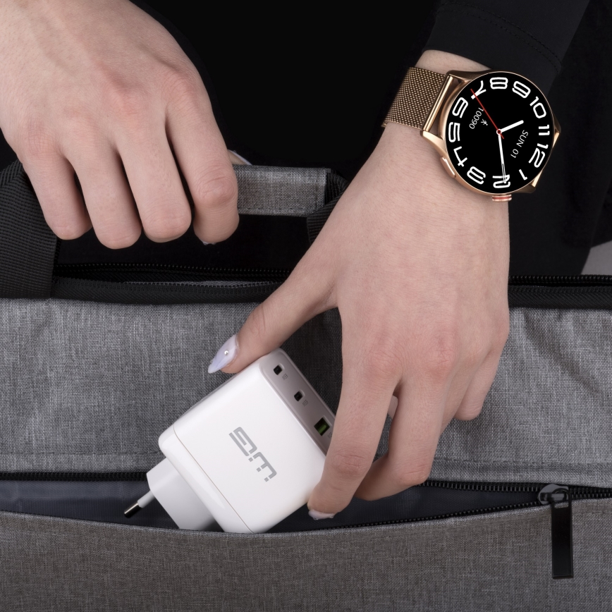 Winner Group - Montre connectée AirFlex 2 Elegance 280 mAh IP68 doré