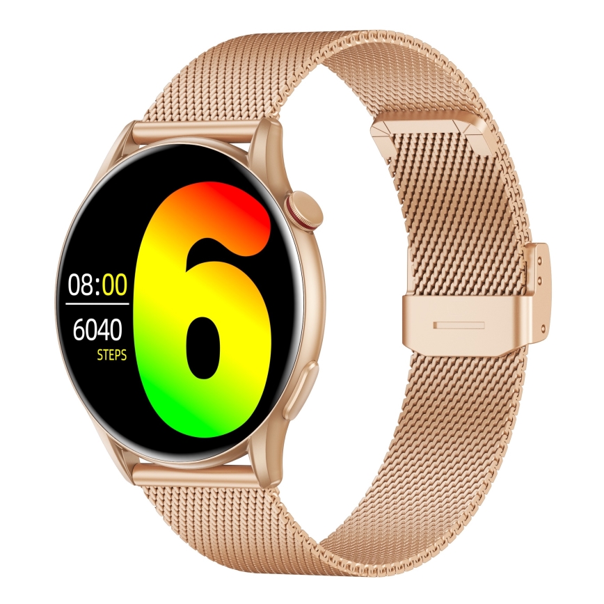 Winner Group - Montre connectée AirFlex 2 Elegance 280 mAh IP68 doré