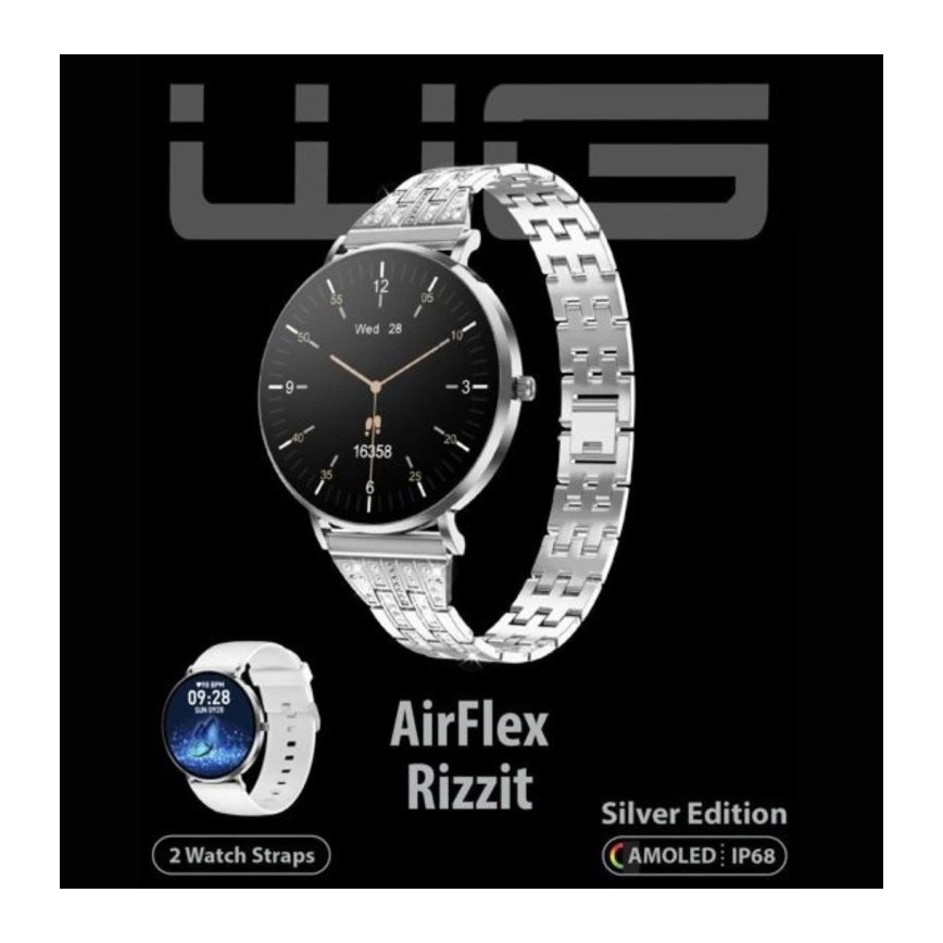 Winner Group - Montre connectée AirFlex3 Rizz It 200 mAh IP68 argent