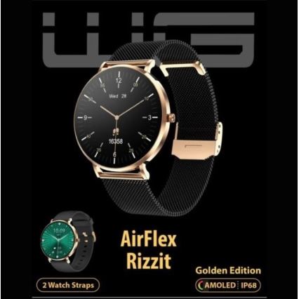 Winner Group - Montre connectée AirFlex3 Rizz It 200 mAh IP68 doré