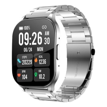 Winner Group - Montre connectée AirFlexOn 300 mAh IP68 argent