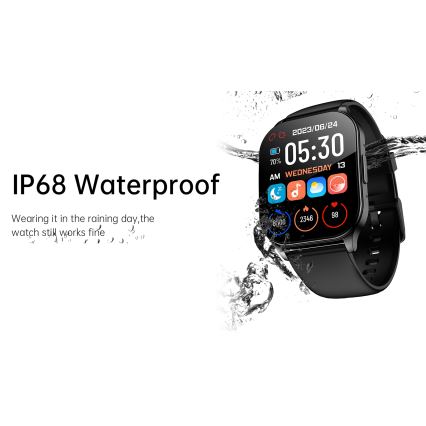 Winner Group - Montre connectée AirFlexOn 300 mAh IP68 argent