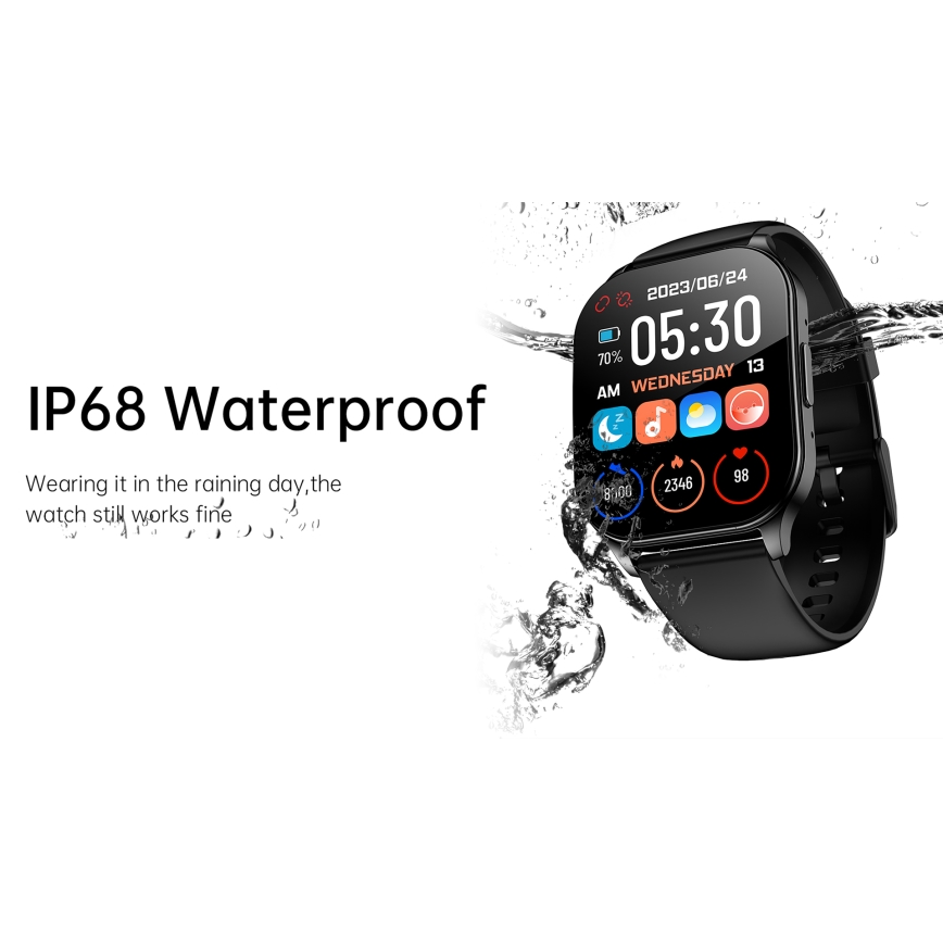 Winner Group - Montre connectée AirFlexOn 300 mAh IP68 argent