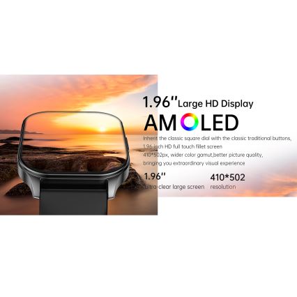 Winner Group - Montre connectée AirFlexOne 300 mAh IP68 argentée