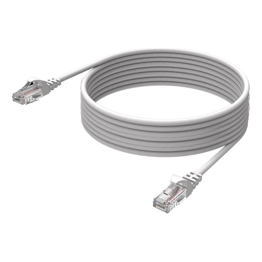 Winner Group - Netwerk Ethernet-kabel RJ45 / RJ45 CAT-6 5m wit