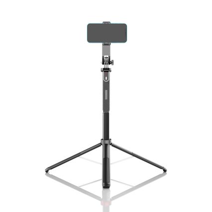 Winner Group - Selfiestick 3in1 met een standaard 55 mAh 180 cm zwart