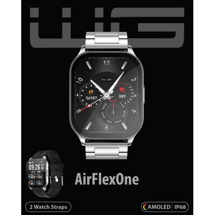 Winner Group - Smart horloge AirFlexOn 300 mAh IP68 zilver