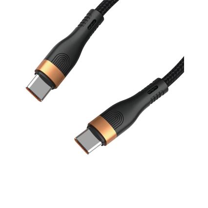 Winner Group -USB-kabel 3in1 USB-C / Lightning, USB-C en Micro USB 100W 1,5m zwart