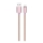 Winner Group - USB-kabel Lightning / USB-A 1m roze