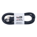 Winner Group - USB-kabel Lightning / USB-A 1m zwart
