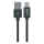 Winner Group - USB-kabel met verlengde connector USB-C / USB-A 1m zwart