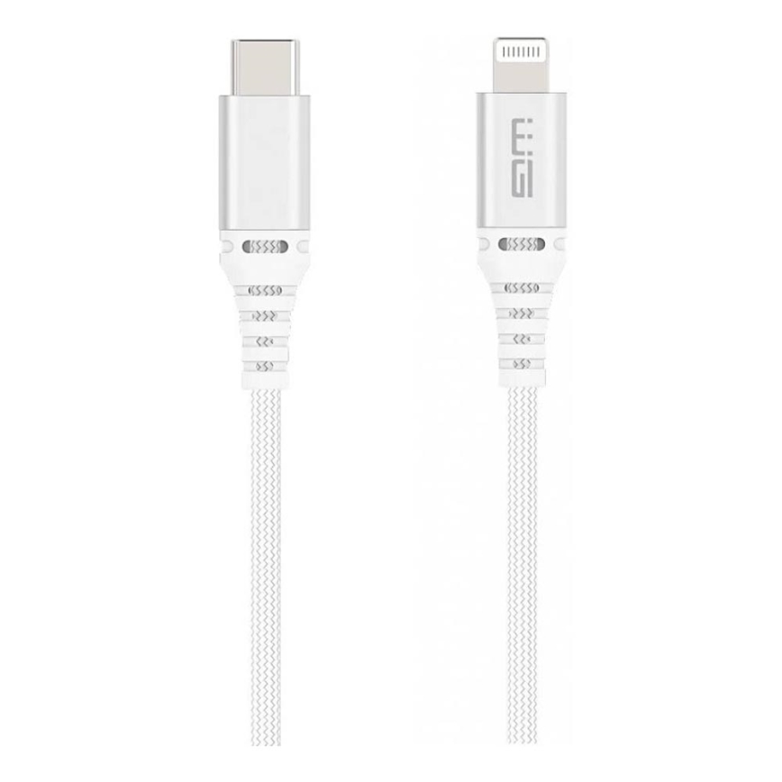 Winner Group - USB-kabel MFI Lightning / USB-C 1m wit