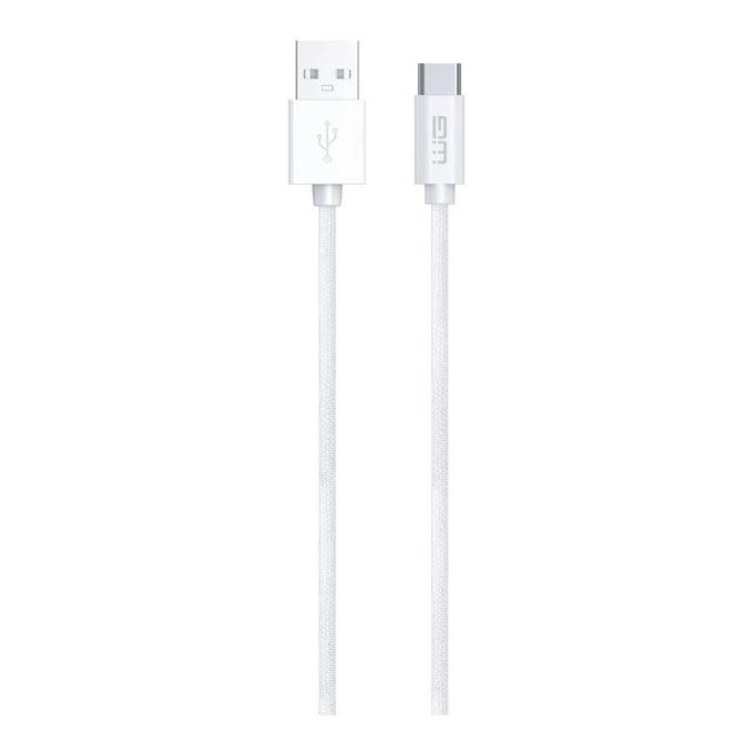 Winner Group - USB-kabel USB-C / USB-A 60W 2m wit