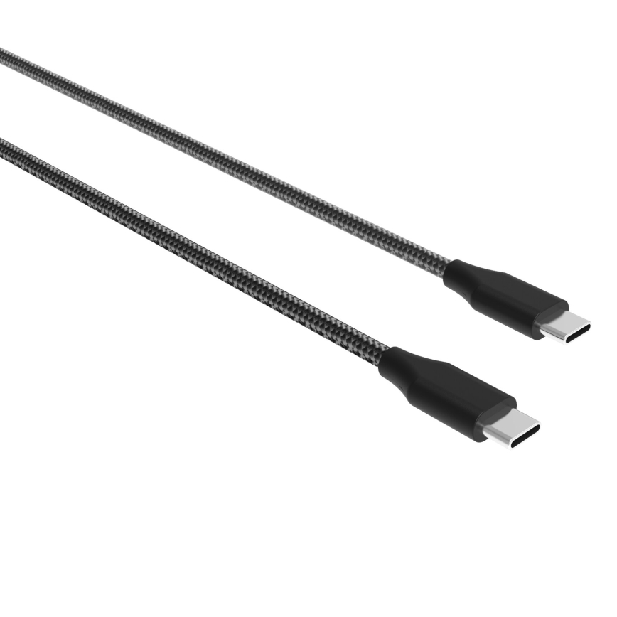 Winner Group - USB-kabel USB-C / USB-C 140W 1,5m zwart