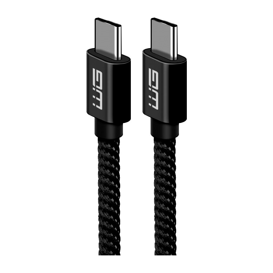 Winner Group - USB-kabel USB-C / USB-C 60W 1m zwart