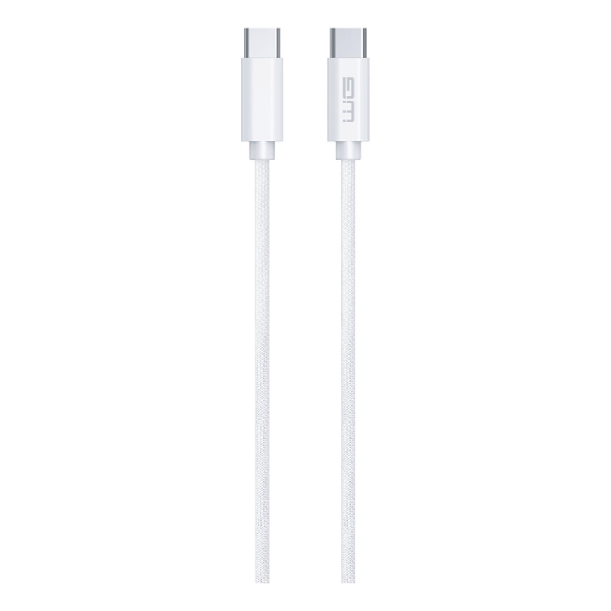 Winner Group - USB-kabel USB-C / USB-C 60W 3m wit