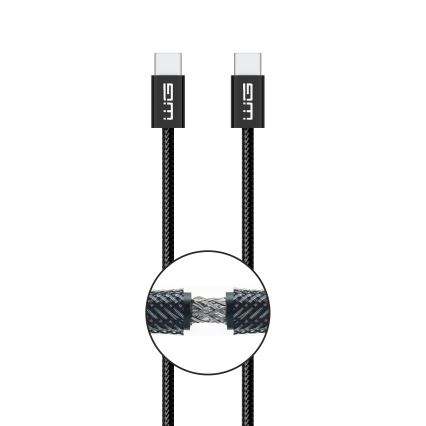 Winner Group - USB-kabel USB-C / USB-C 60W 3m zwart