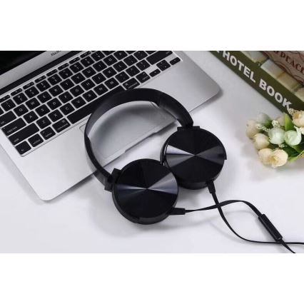 Wired headphones met een microfoon mini-jack C
