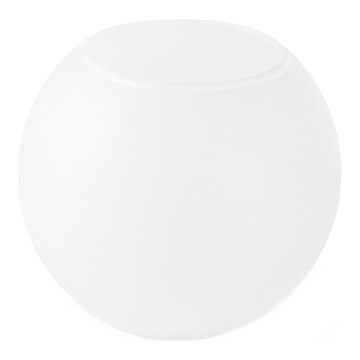 Wit vervangingsglas voor kroonluchter E27, Ø 15 cm