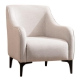 Witte fauteuil ROCO