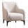 Witte fauteuil ROCO