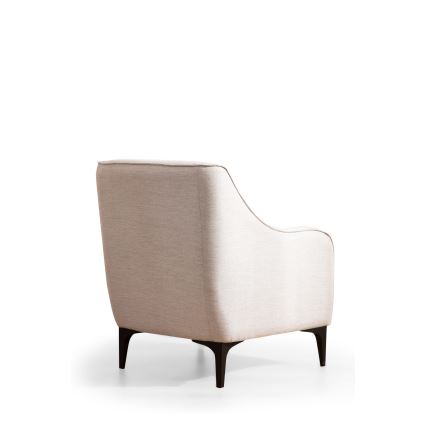 Witte fauteuil ROCO