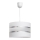Witte Hanglamp aan een koord HELEN 1x E27 / 15W / 230V