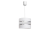 Witte Hanglamp HELEN 1x E27 / 60W / 230V
