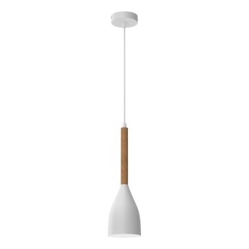 Witte Hanglamp MUZA NIEUW 1x E27 / 60W / 230V