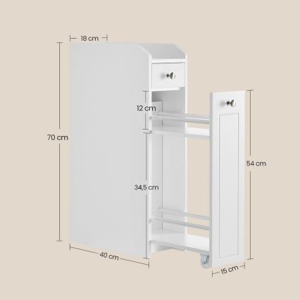 Witte kast ZURI