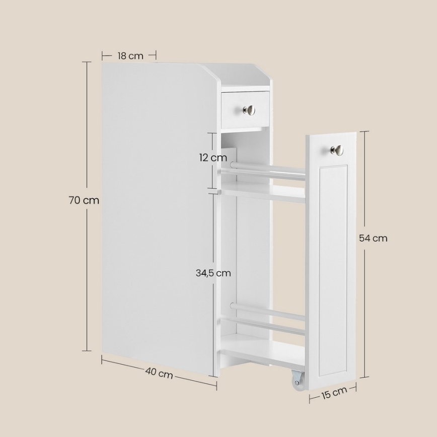 Witte kast ZURI
