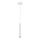Witte LED Hanglamp ALBA 1x LED / 5W / 230V