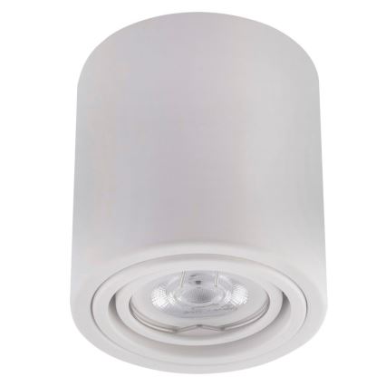 Witte LED Spotlamp TUBA 1x GU10 / 5W / 230V 2700K