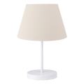 Witte tafellamp AYD 1xE27/40W/230V