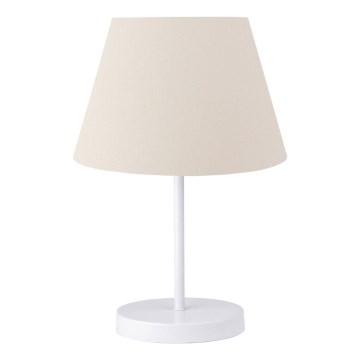 Witte tafellamp AYD 1xE27/40W/230V