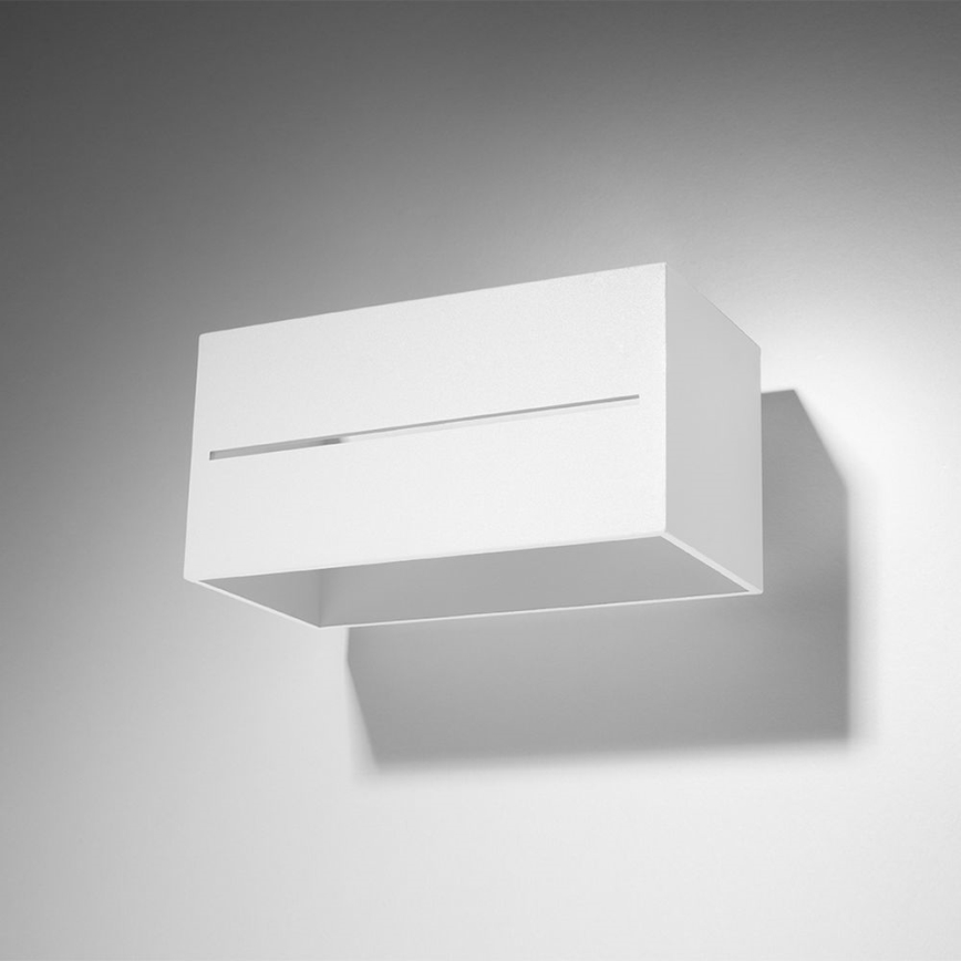Witte Wandlamp LOBO 2x G9 / 40W / 230V