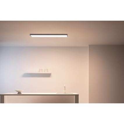 WiZ - Dimbaar LED Paneel SUPERSLIM LED/36W/230V 2700-6500K Wi-Fi zwart