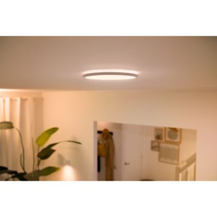 WiZ - Dimbare LED Plafond Lamp SUPERSLIM LED/16W/230V 2700-6500K Wi-Fi