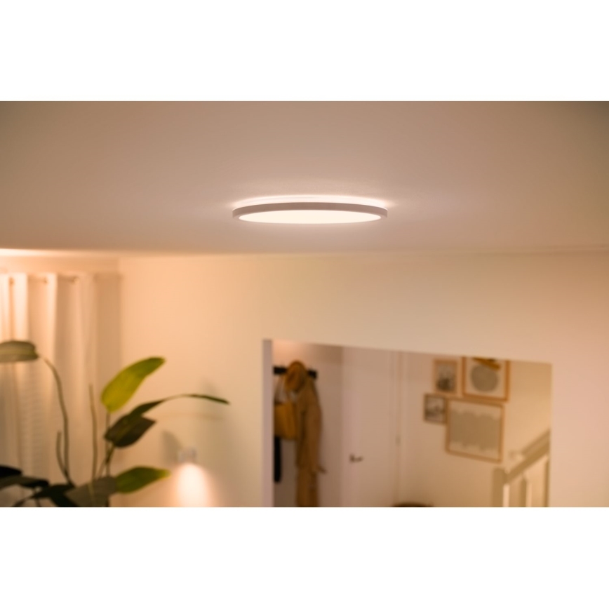 WiZ - Dimbare LED Plafond Lamp SUPERSLIM LED/16W/230V 2700-6500K Wi-Fi