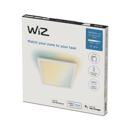 WiZ - Dimbare LED Plafondlamp SUPERSLIM LED/36W/230V 2700-6500K wit Wi-Fi