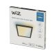 WiZ - Dimbare LED Plafondlamp SUPERSLIM LED/36W/230V 2700-6500K Wi-Fi zwart
