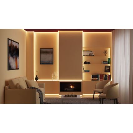 WiZ - Dimbare LED RGB-strip 10m LED/12W/230V Wi-Fi
