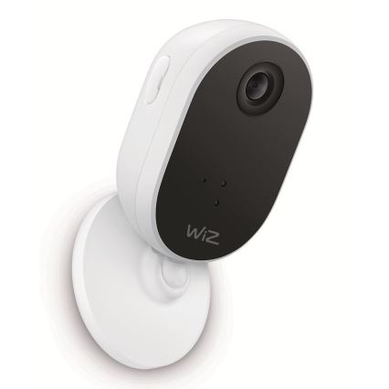WiZ - Kit de surveillance d'intérieur : 1x camera + 3x LED RGB ampoule A60 E27/8,5W/230V Wi-Fi