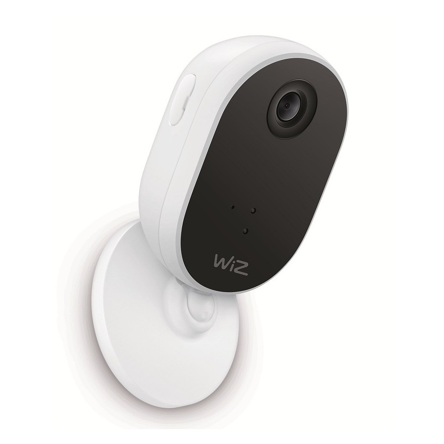 WiZ - Kit de surveillance d'intérieur : 1x camera + 3x LED RGB ampoule A60 E27/8,5W/230V Wi-Fi