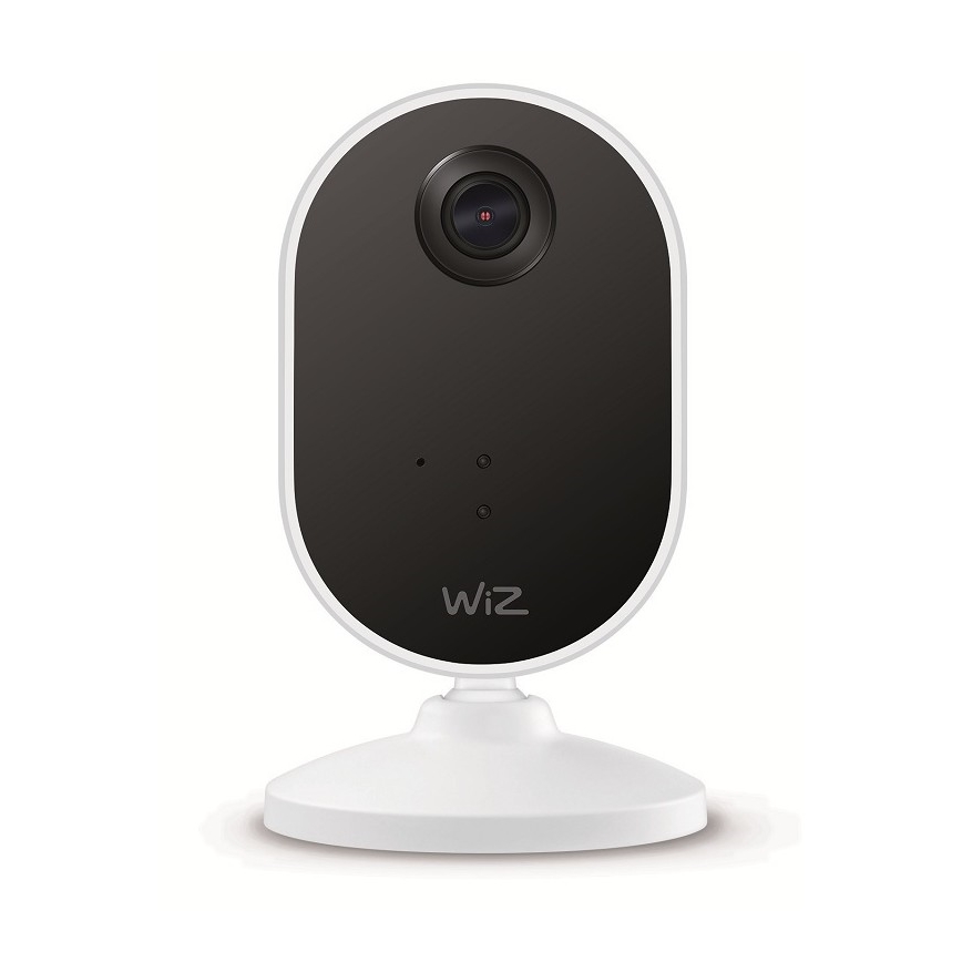 WiZ - Kit de surveillance d'intérieur : 1x camera + 3x LED RGB ampoule A60 E27/8,5W/230V Wi-Fi