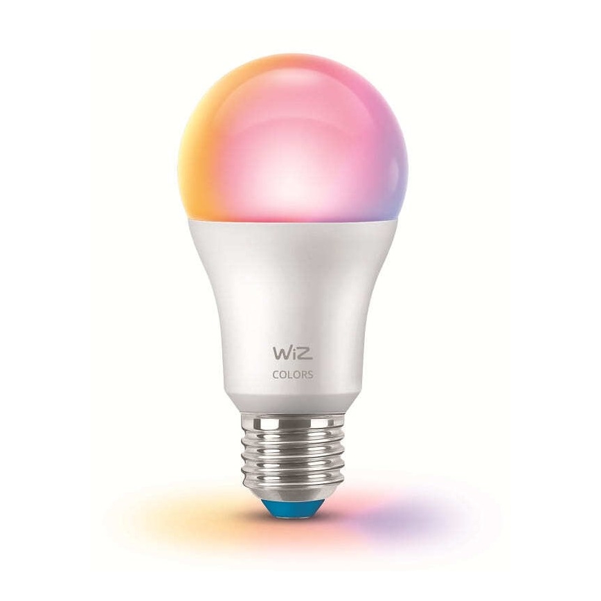 WiZ - Kit de surveillance d'intérieur : 1x camera + 3x LED RGB ampoule A60 E27/8,5W/230V Wi-Fi