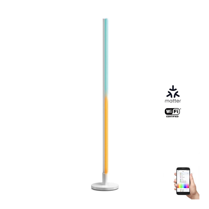 WiZ - Lampadaire LED RVBW à intensité variable POLE LED/13W/230V 2200-6500K Wi-Fi